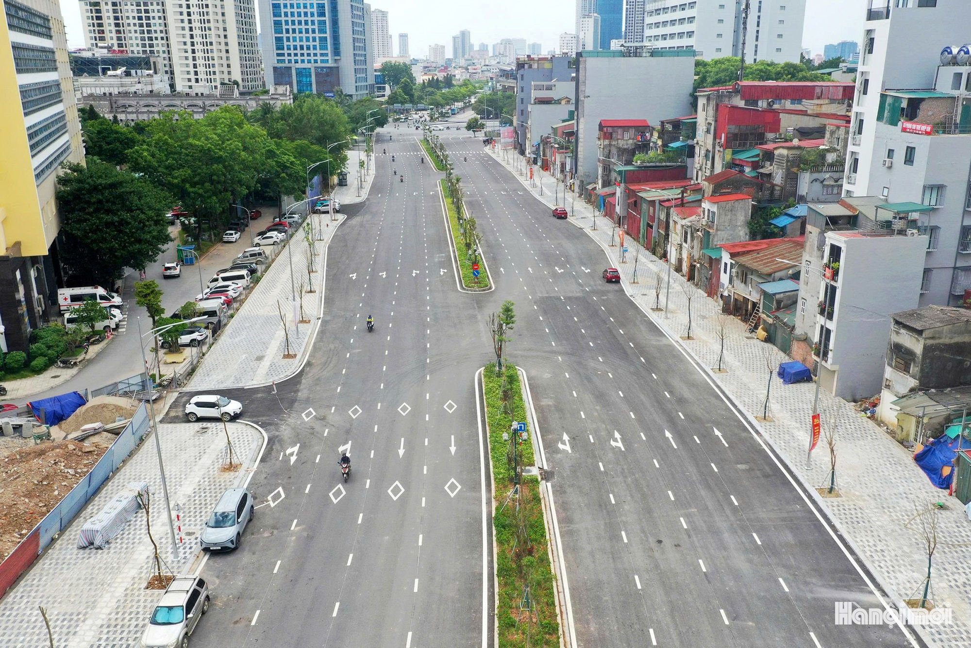 Điều chỉnh giao thông khi thông xe tạm Vành đai 1 đoạn Hoàng Cầu - Voi Phục- Ảnh 1.