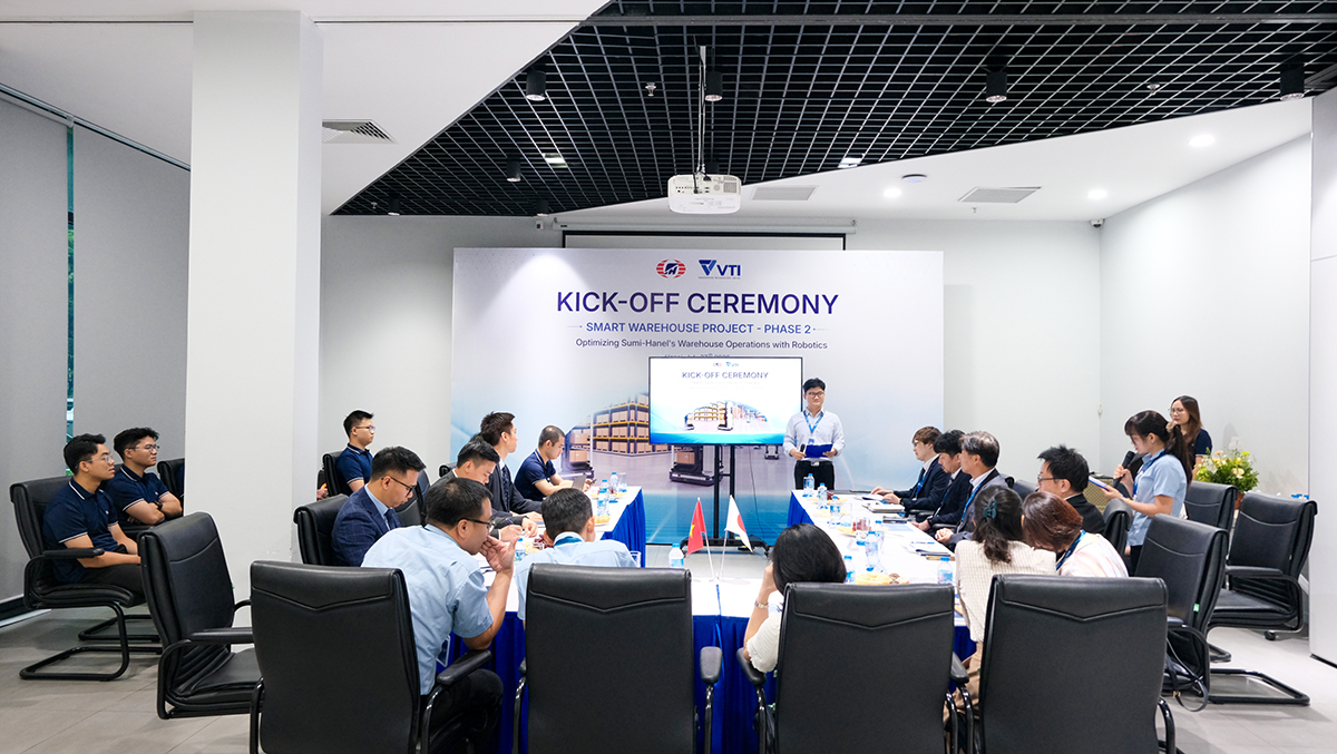 VTI triển khai kho thông minh tích hợp Robotics tại Sumi-Hanel - Ảnh 2.