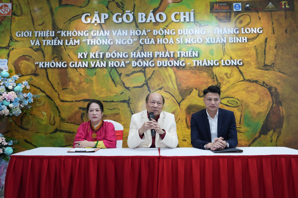Gần 300 tác phẩm mở màn cho không gian văn hóa mới tại Hà Nội, đặt mục tiêu đưa mỹ thuật Việt ra thế giới - Ảnh 3.