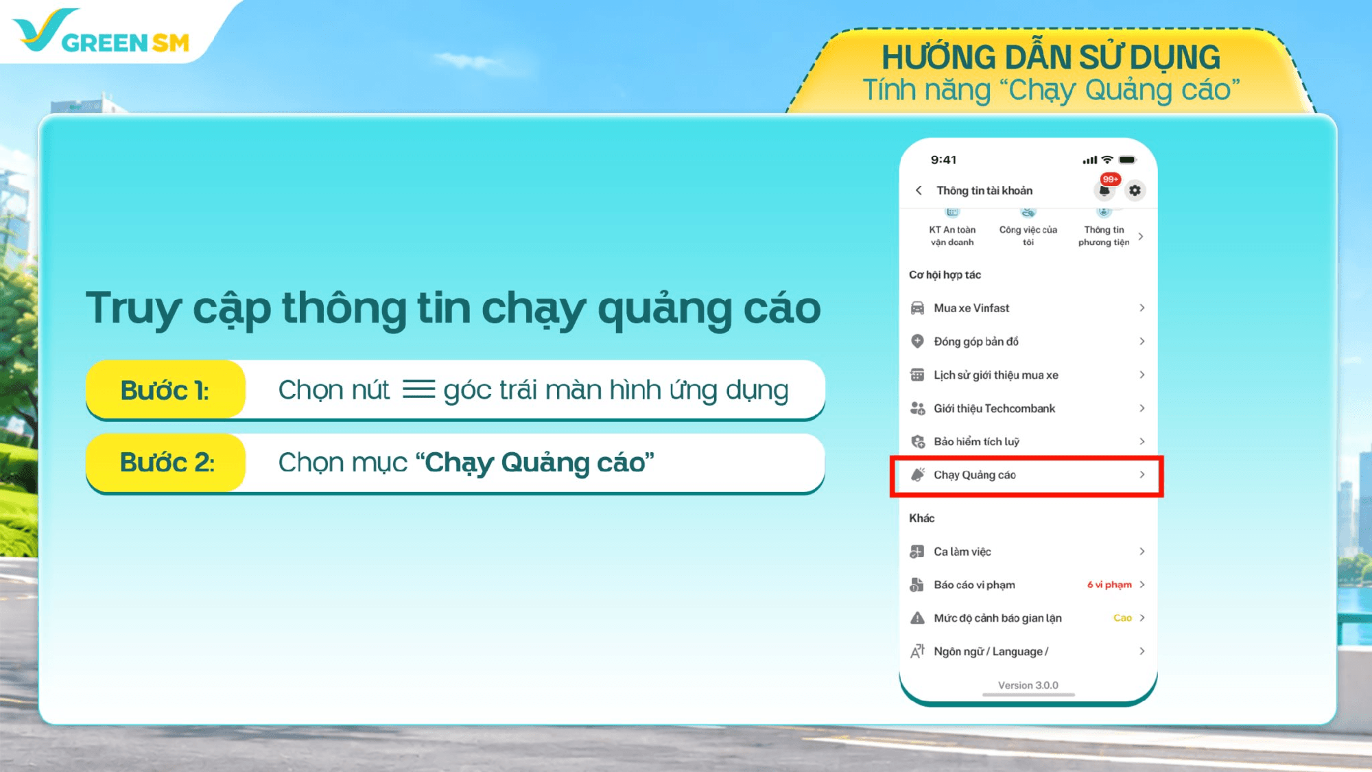 Thông báo mới nhất từ Green SM tới toàn bộ tài xế đang chạy Green Bike trên cả nước- Ảnh 2.