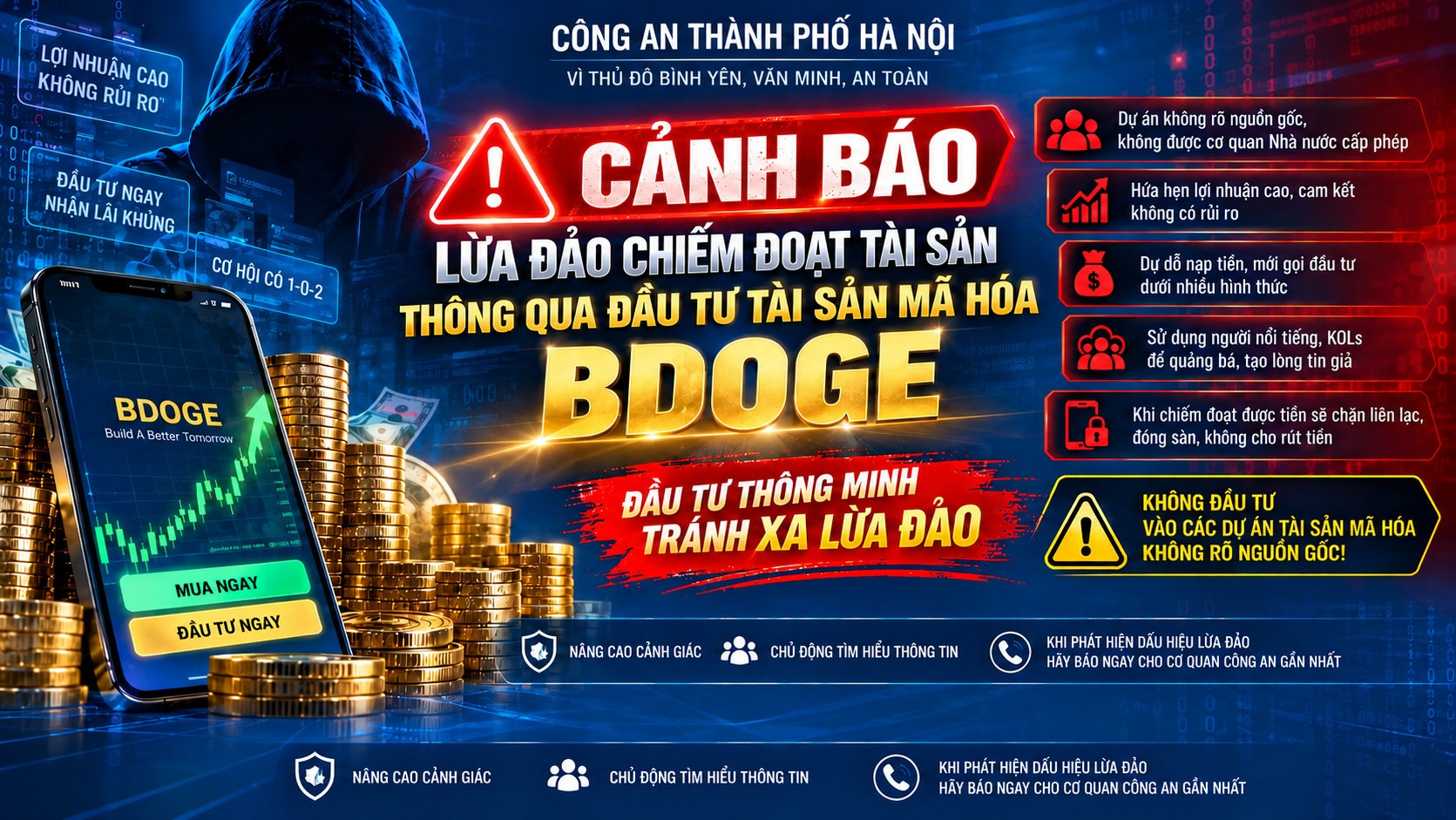 Cảnh báo lừa đảo thông qua đầu tư tài sản mã hóa BDOGE- Ảnh 1.
