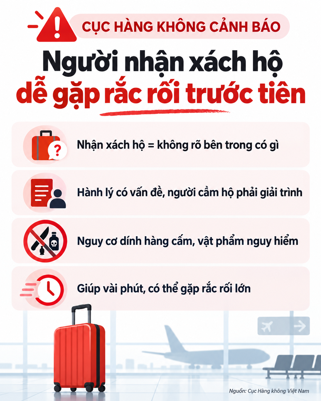 Công an Hà Nội vừa phát cảnh báo tới toàn bộ người dân: Hành động tuyệt đối không nên làm tại sân bay - Ảnh 3.