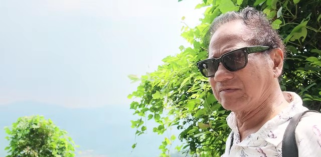 Chế Linh U90 leo bộ lên đỉnh Yên Tử: "Non sông đất nước hùng vĩ quá"- Ảnh 3. Chế Linh U90 leo bộ lên đỉnh Yên Tử: "Non sông đất nước hùng vĩ quá"- Ảnh 3.