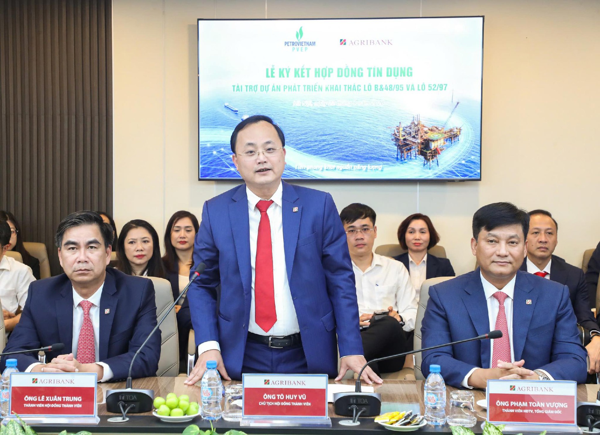 ‏Agribank – PVEP ký kết Hợp đồng tín dụng, đồng hành triển khai dự án năng lượng trọng điểm quốc gia‏ - Ảnh 1.