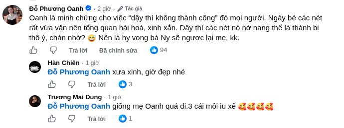 Nhan sắc trước kia của Phương Oanh: