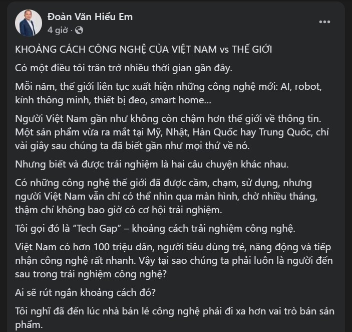 Điện Máy Xanh tham vọng xóa 'Tech Gap' cho người dùng Việt?- Ảnh 1. Điện Máy Xanh tham vọng xóa 'Tech Gap' cho người dùng Việt?- Ảnh 1.