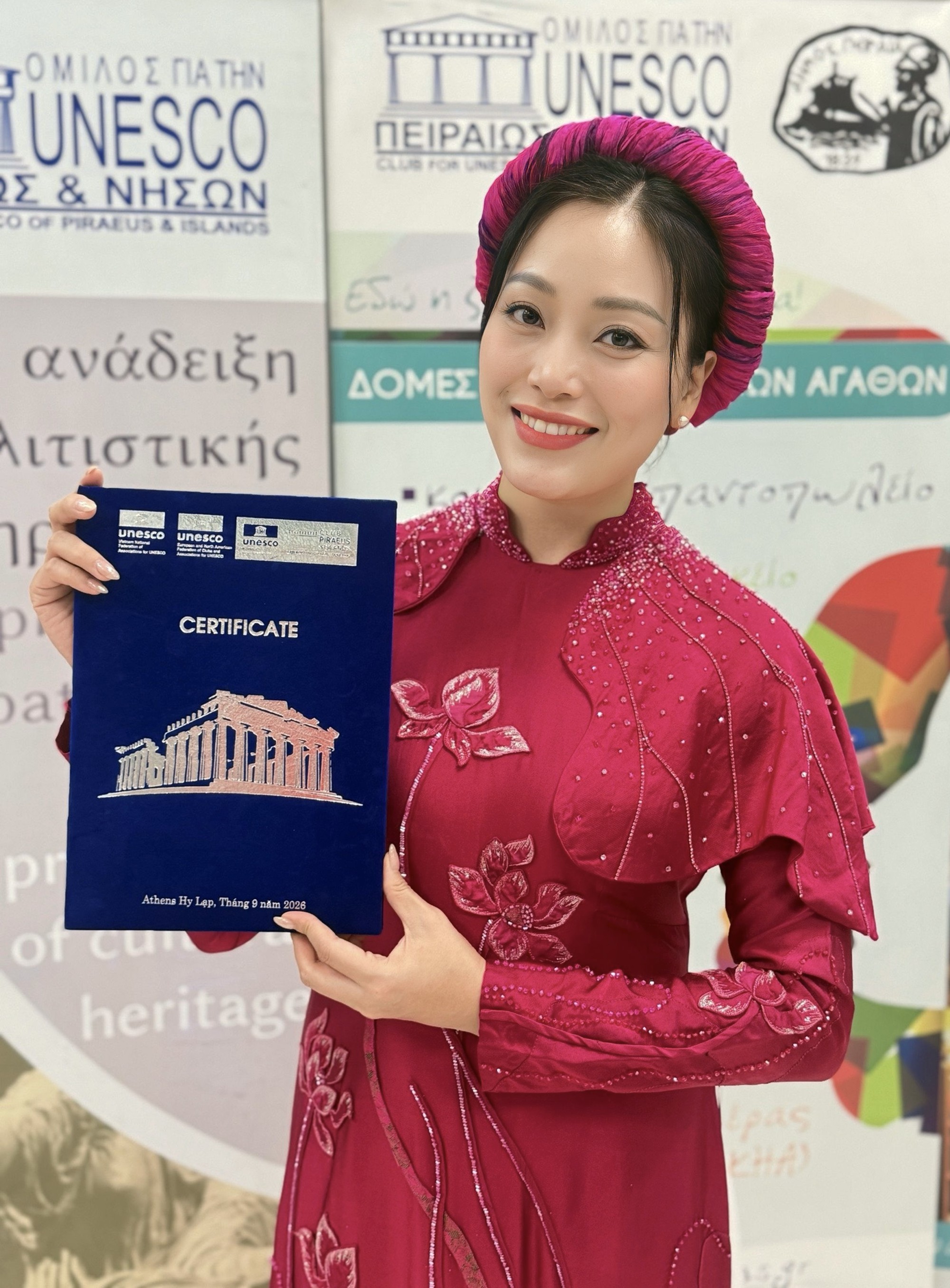 Sao Mai Huyền Trang được vinh danh tại Hy Lạp - Ảnh 3.