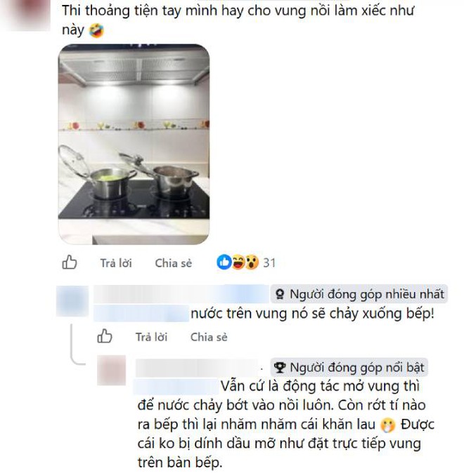 Vung nồi bỗng dính chặt vào mặt bếp: Nhấc lên ngay là điều nên tránh- Ảnh 5.