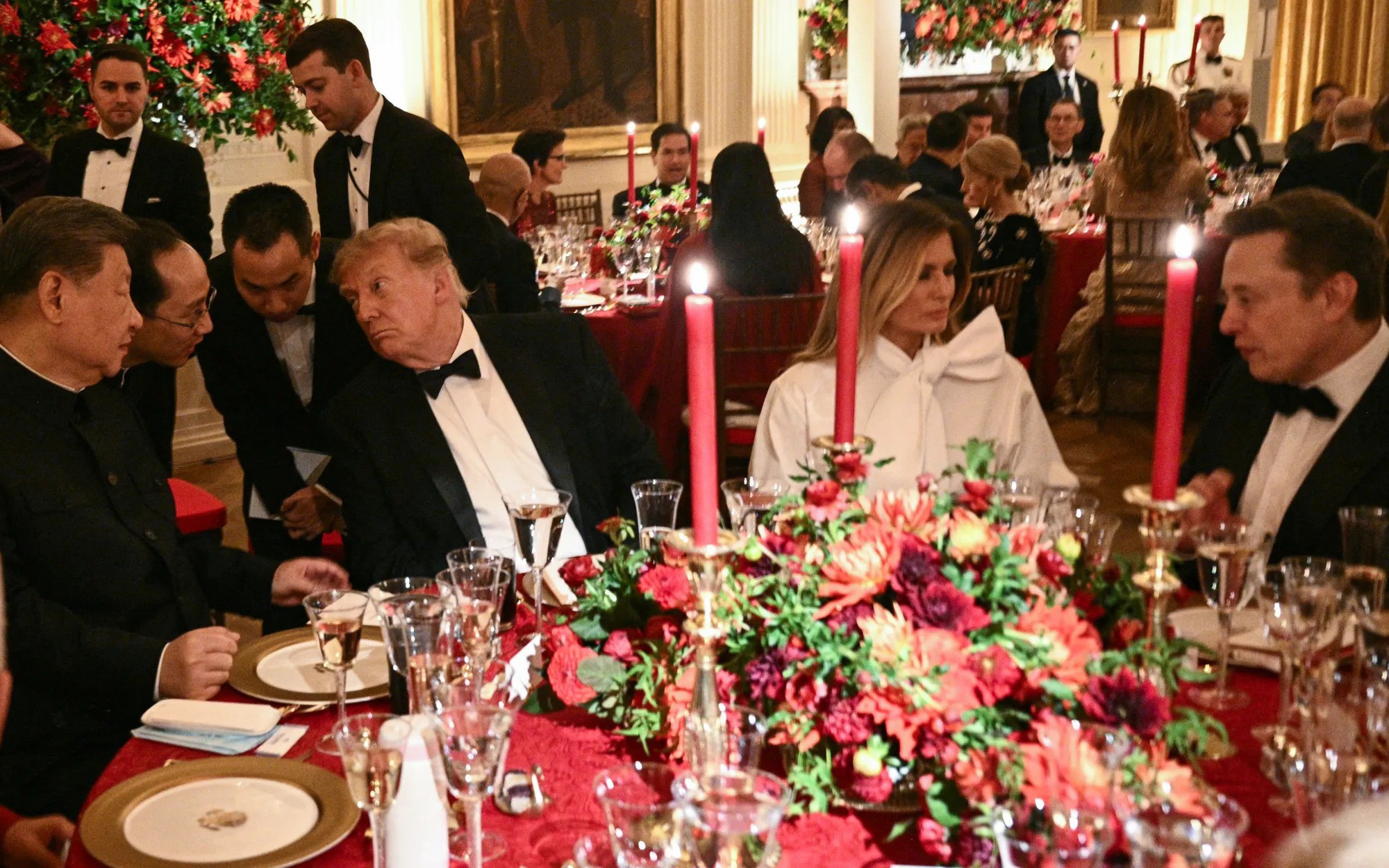 Ông Trump mời 'dàn sao' công nghệ dự quốc yến chiêu đãi ông Tập Cận Bình: Có Elon Musk, Jensen Huang, Mark Zuckerberg, Sam Altman...