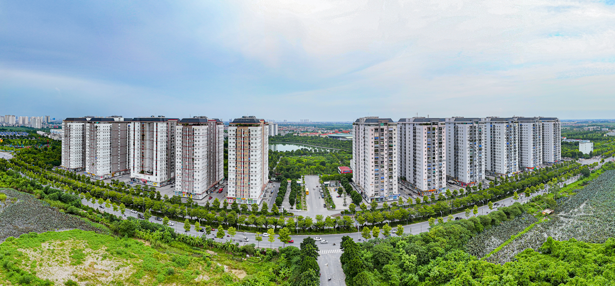 Toàn cảnh 2 khu đô thị rộng gần bằng hồ Tây, có thể sẽ dòng người từ loạt dự án sai phạm của Mường Thanh - Ảnh 3.