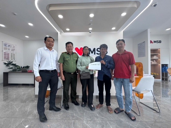 Kế toán công ty chuyển khoản 250.000.000 đồng vào tài khoản của Trần Văn Khanh SN 1995: Công an phối hợp ngân hàng MSB rà soát giao dịch- Ảnh 1.