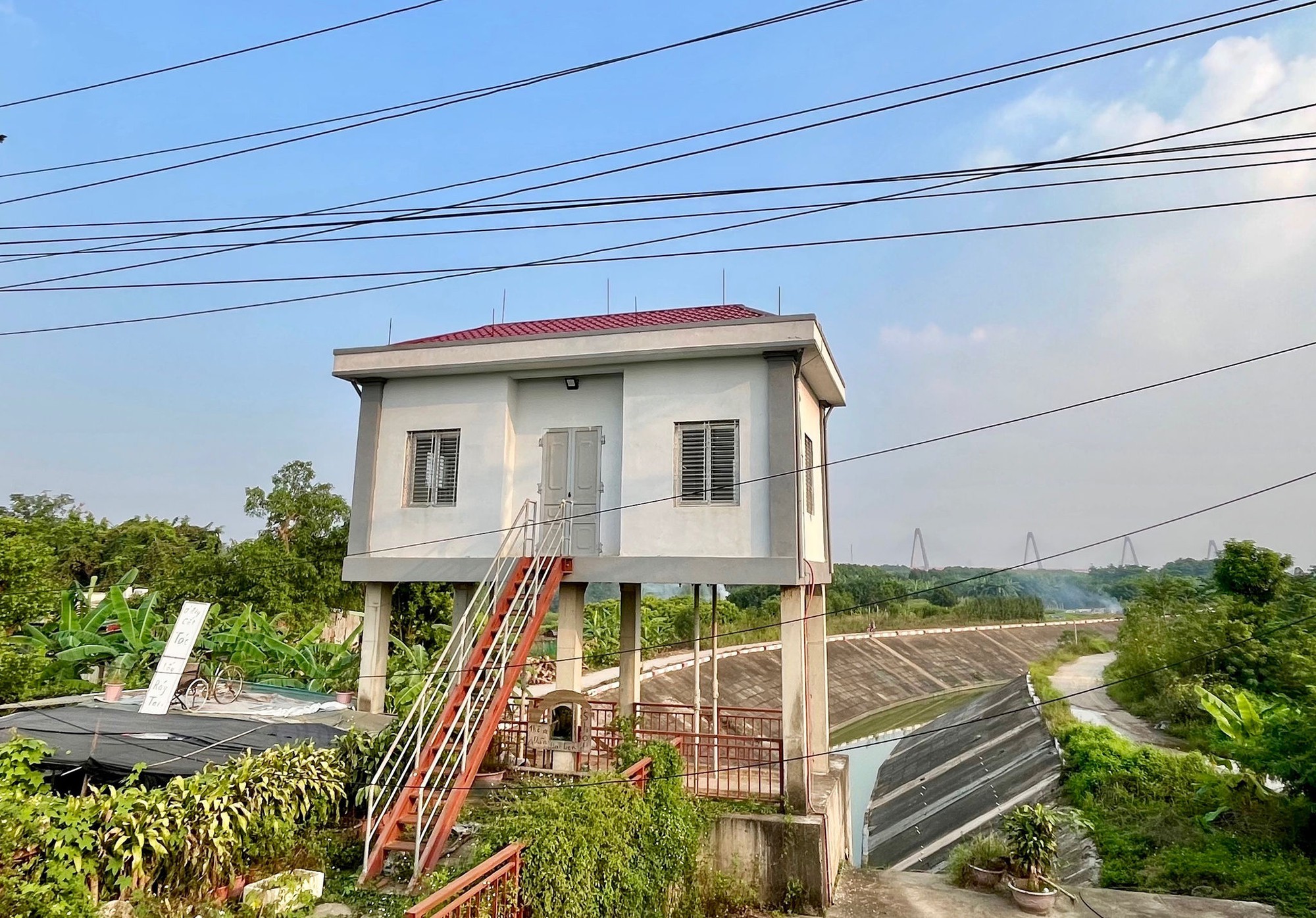 Cận cảnh dự án chống ngập phía Bắc Hà Nội đang gấp rút về đích- Ảnh 2.