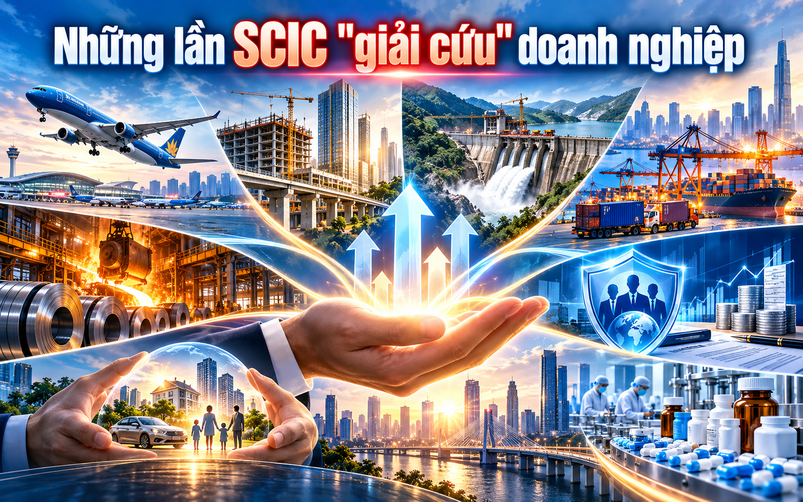 Những lần “cá mập” Nhà nước ra tay cứu nạn cho Vinaconex, Sông Đà, Vietnam Airlines, Thép Việt Nam