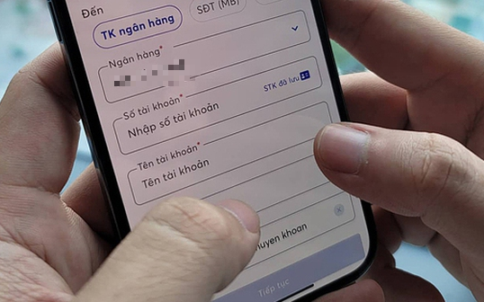Công an xác minh, làm rõ tài khoản ngân hàng phát sinh các giao dịch nhận, chuyển tiền có nội dung sau
