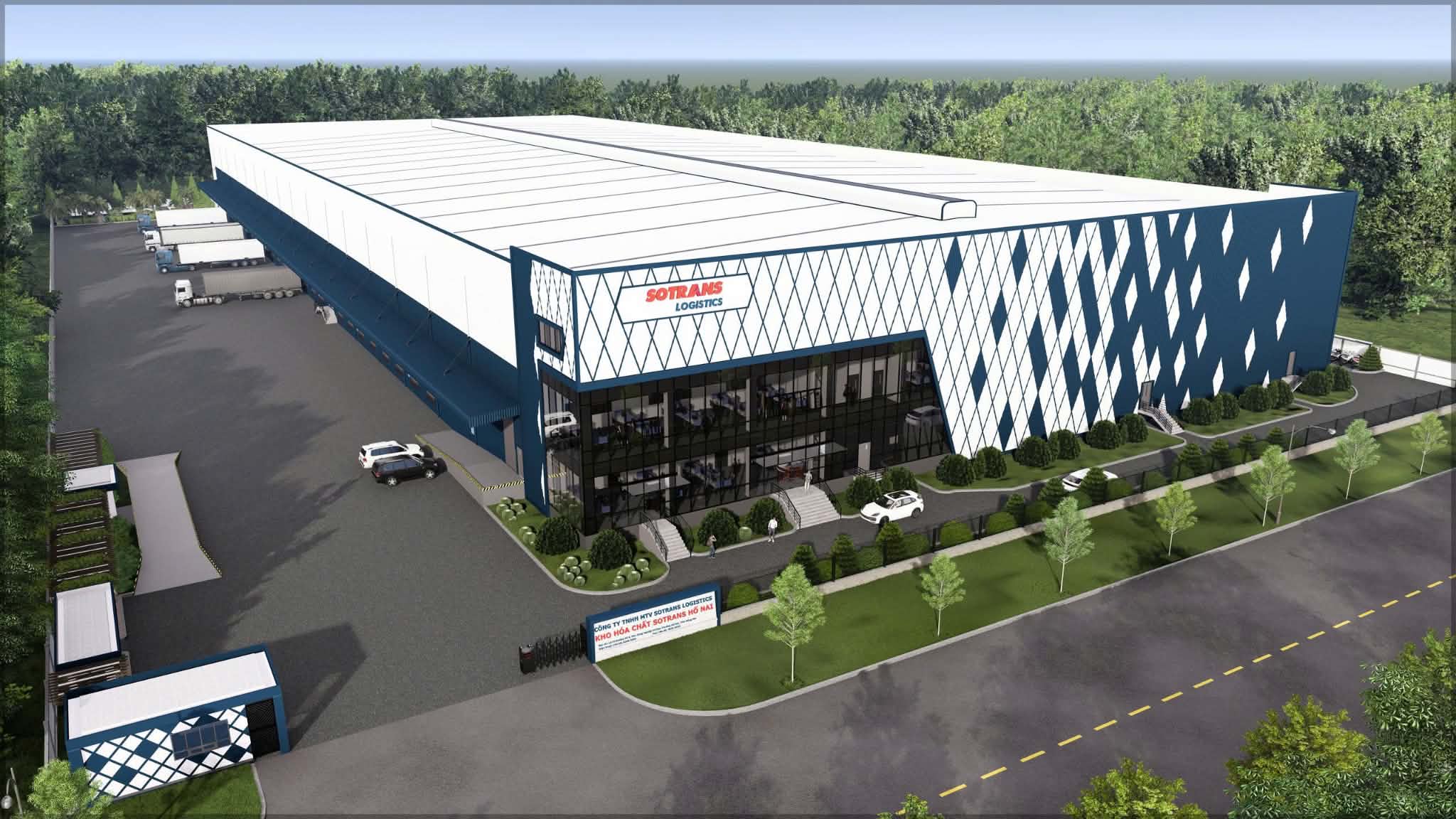 Kho hóa chất 26.400 m² của SOTRANS sắp vận hành tại Đồng Nai - Ảnh 1.