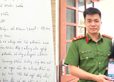 Người phụ nữ SN 1978 trình báo đánh rơi túi xách chứa 56.000.000 đồng ở ngã 3 đường, công an cơ sở lập tức rà soát suốt 50km để xác minh - Ảnh 4.
