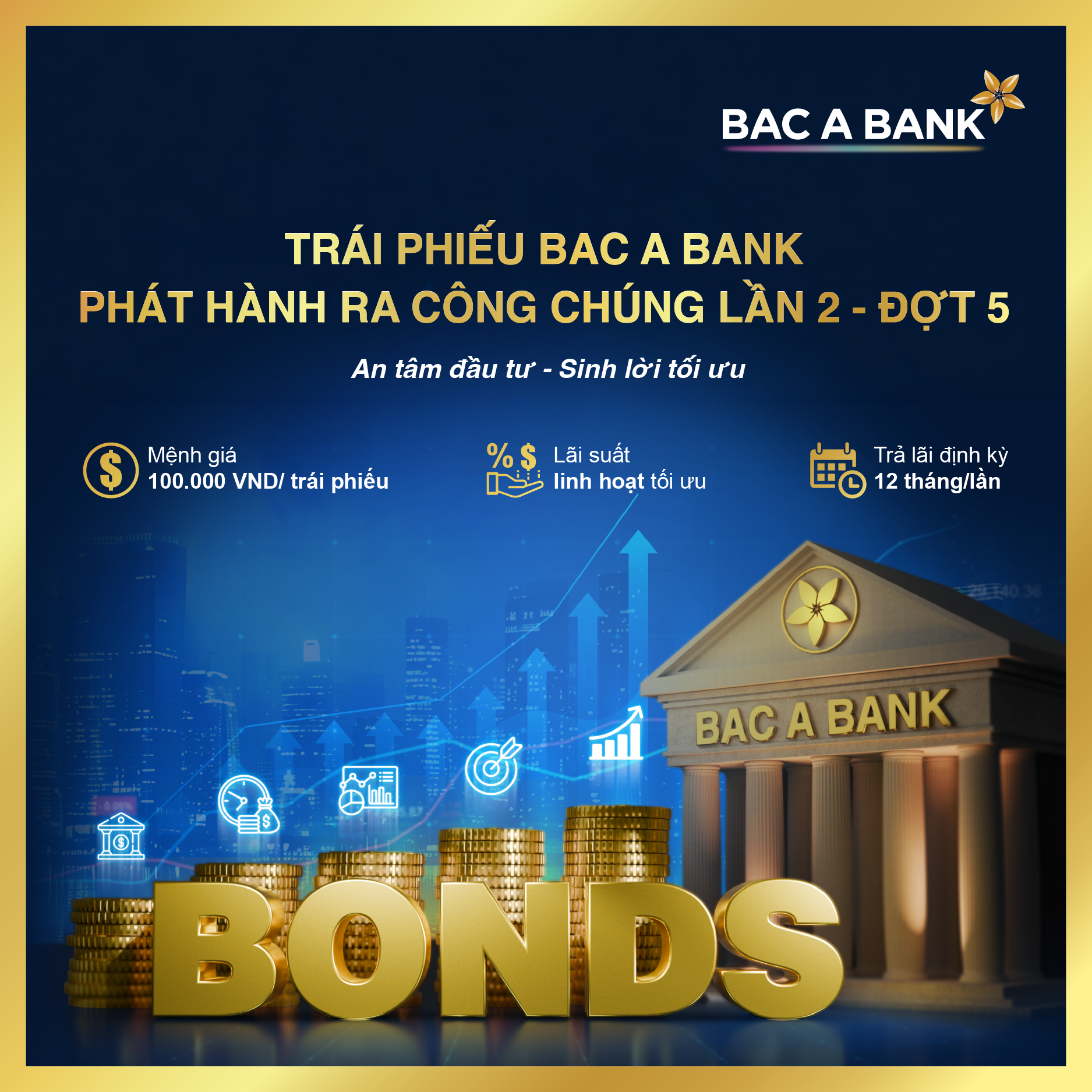 ‏BAC A BANK tiếp tục chào bán trái phiếu ra công chúng, đa dạng lựa chọn đầu tư‏ - Ảnh 1.