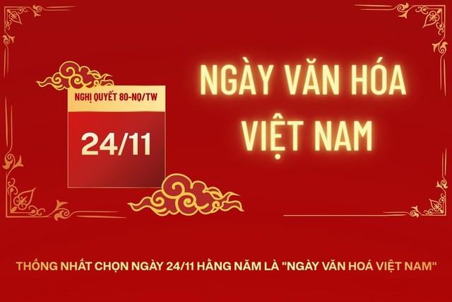 NGÀY VĂN HÓA VIỆT NAM - 24/11, người lao động được nghỉ, hưởng nguyên lương- Ảnh 1.