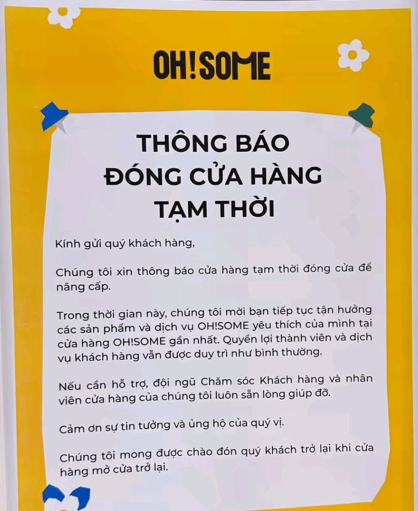 Chuỗi bán lẻ từng mở dày đặc tại các TTTM bất ngờ đóng cửa hàng, 