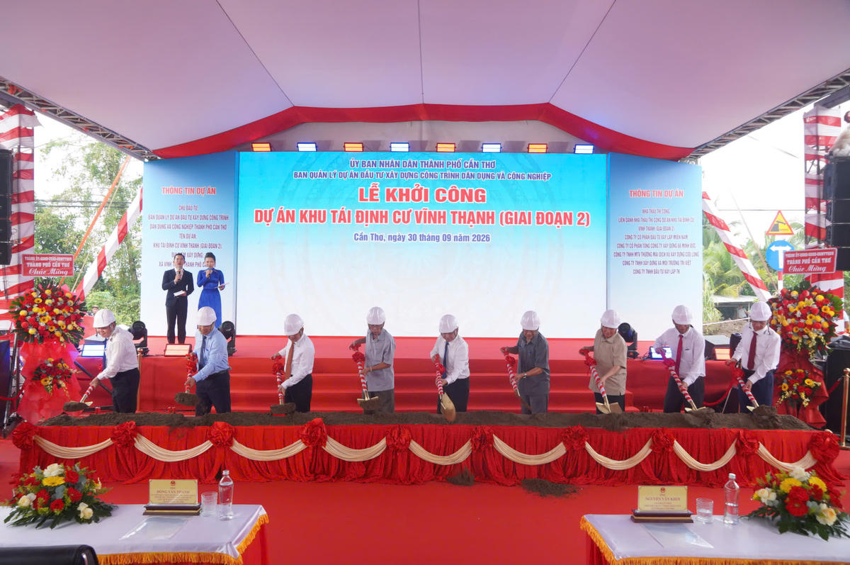 Cần Thơ có khu tái định cư mới với vốn đầu tư gần 1.000 tỷ đồng- Ảnh 1.