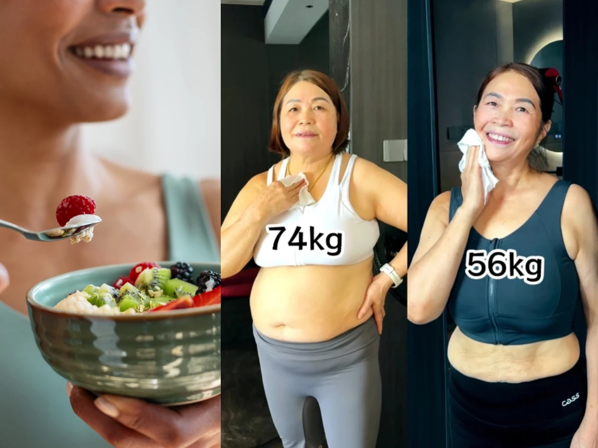 Người mẹ 62 tuổi giảm 18kg trong hơn 3 tháng, từ một phụ nữ trung niên bình thường trở thành một "bách khoa toàn thư" về giảm cân nhờ 5 thay đổi - Ảnh 1.