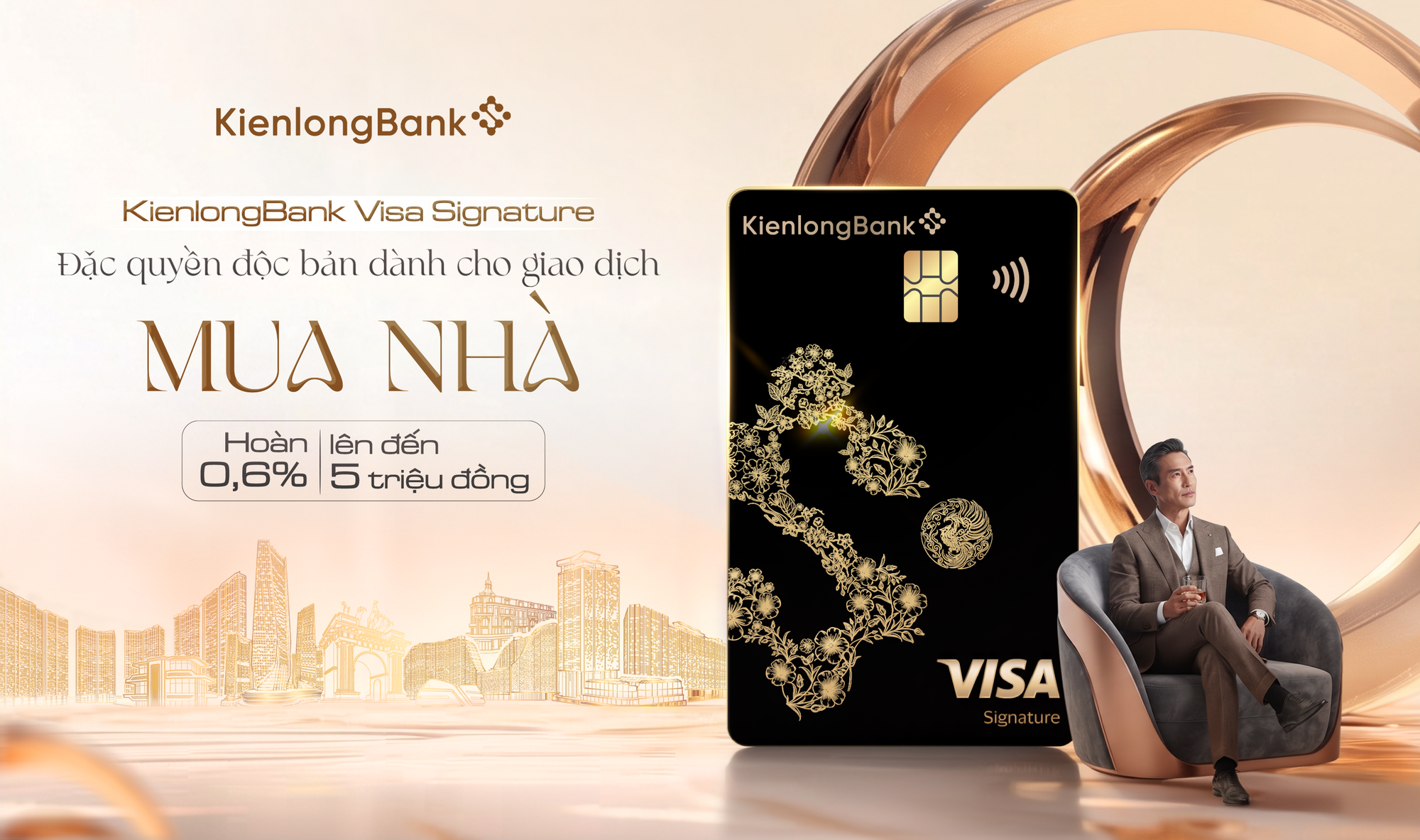 ‏KienlongBank ra mắt Visa Signature: Đặc quyền độc bản, trải nghiệm tinh hoa‏ - Ảnh 1.