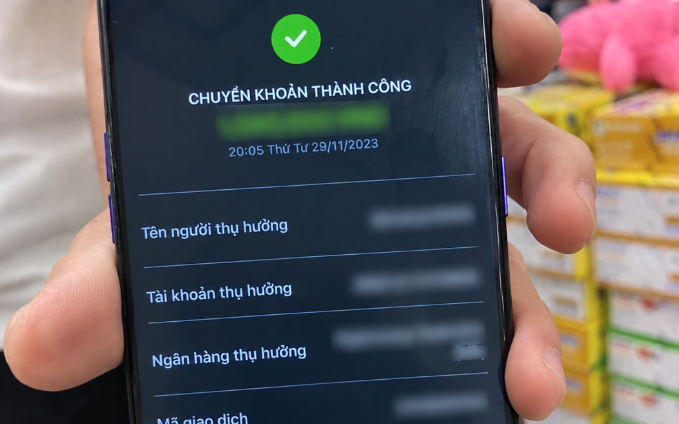 Nguyễn Thị Vân Anh SN 1983 chuyển khoản 1,77 tỷ đồng vào tài khoản của Nguyễn Thị Hiền ở Ninh Bình: Công an rà soát giao dịch
