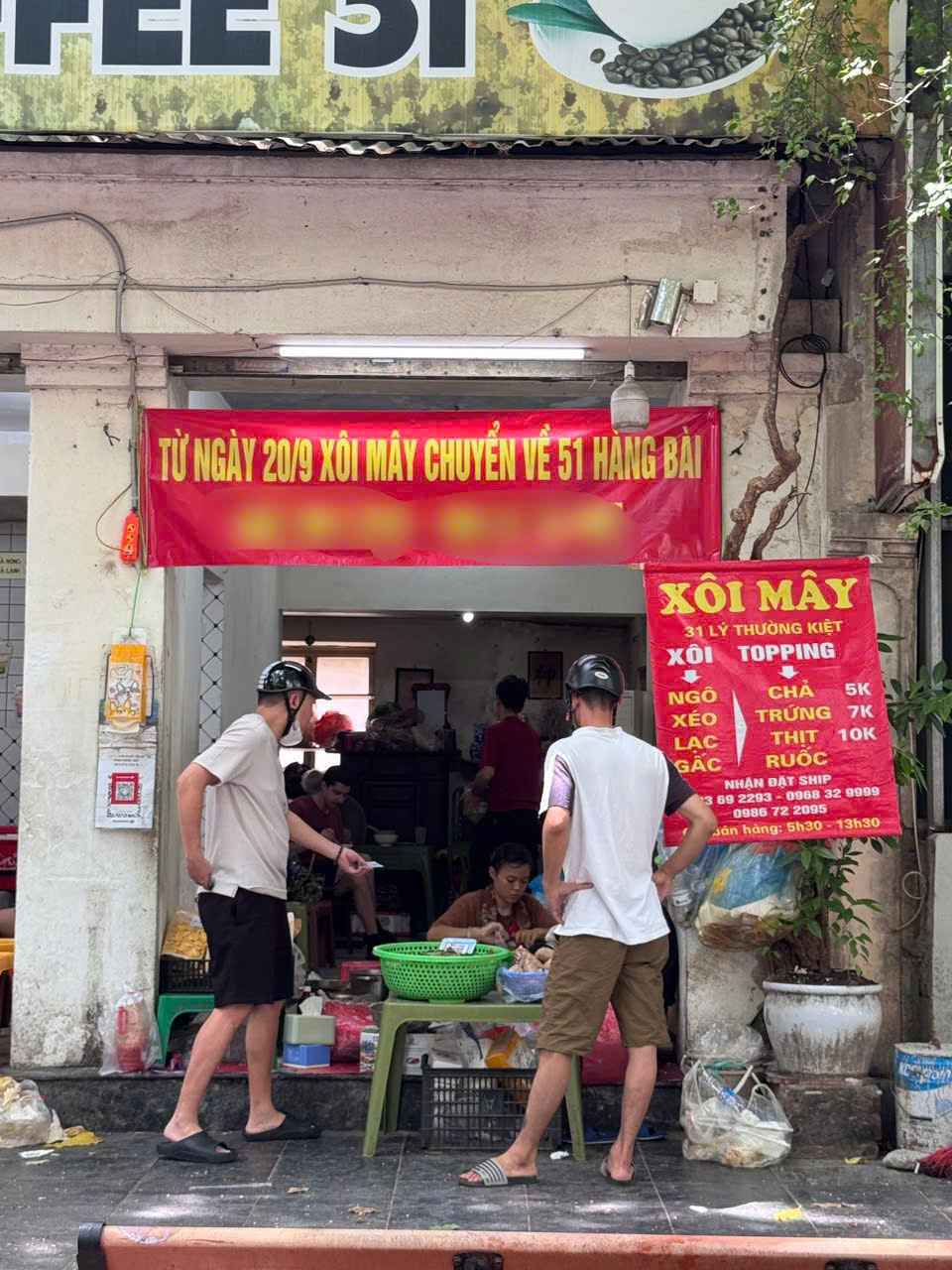 "Xôi Mây Lý Thường Kiệt sẽ đóng cửa ngay trong tháng này"? - Có thật là hàng xôi 30 năm tuổi quen mặt người Hà Nội sẽ không còn?- Ảnh 3.