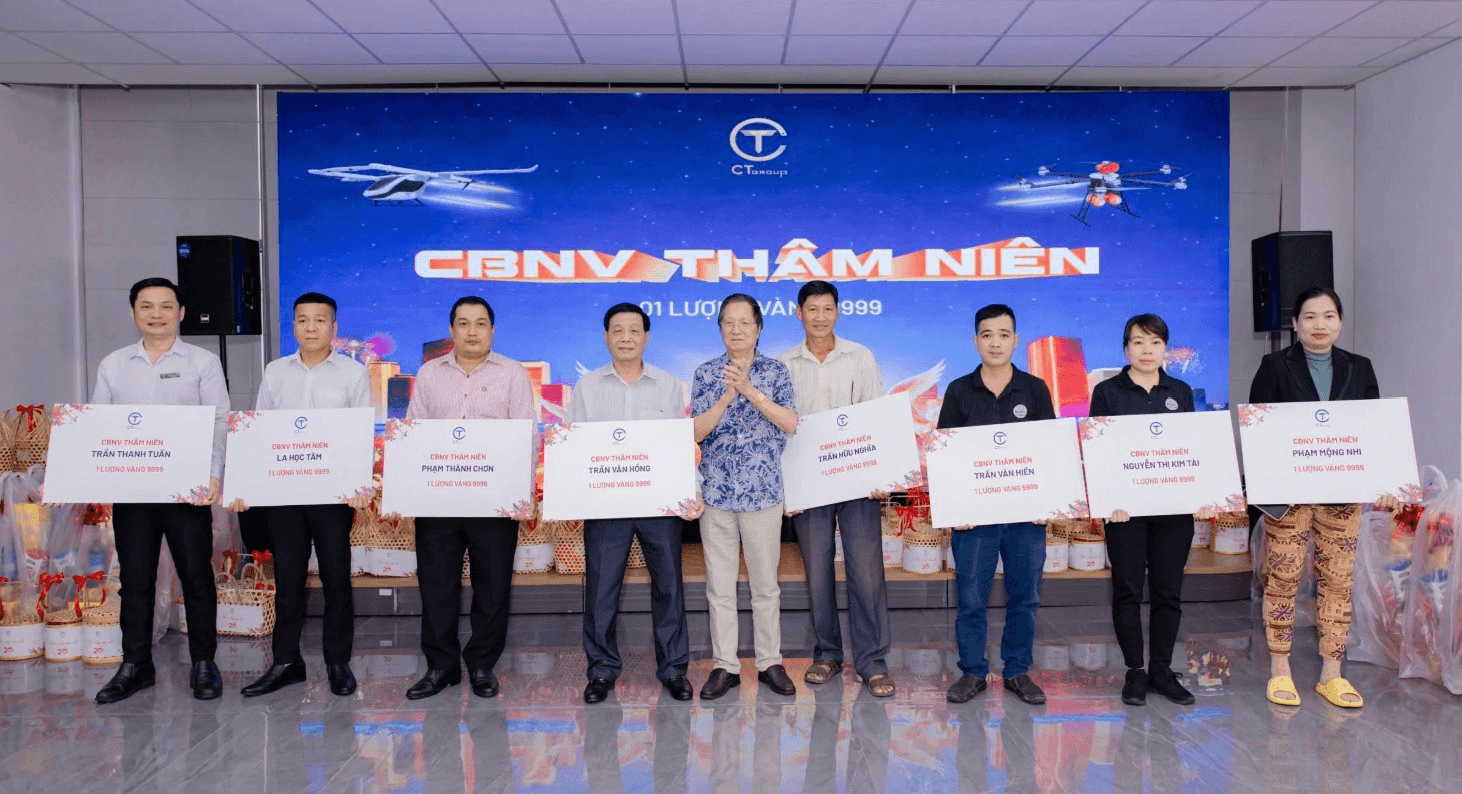 Trước khi tuyên bố sắp IPO tại Mỹ, CT Group từng gây sốc khi thưởng Tết 1 lượng vàng 9999 cho tạp vụ, bảo vệ, tài xế…- Ảnh 2.