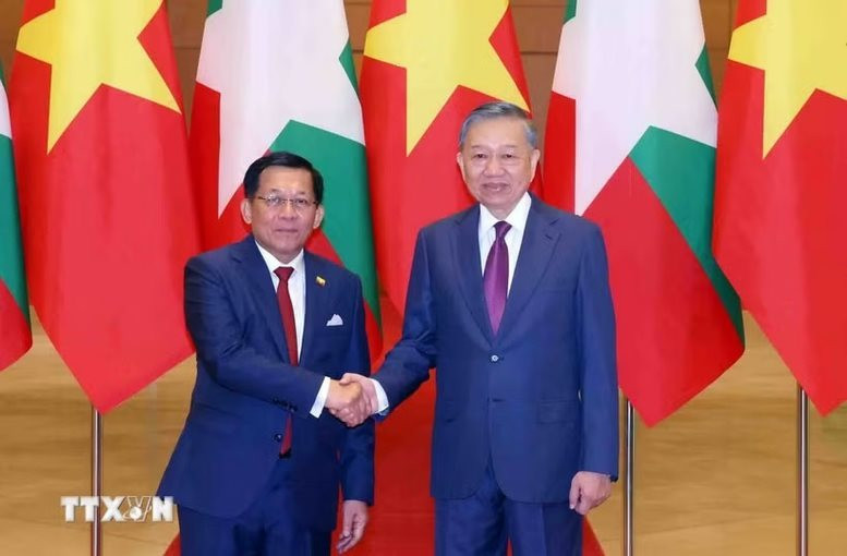 Thăm nhà máy VinFast, Tổng thống Myanmar bày tỏ ấn tượng với 3 thứ của hãng xe “Made in Vietnam”- Ảnh 3.