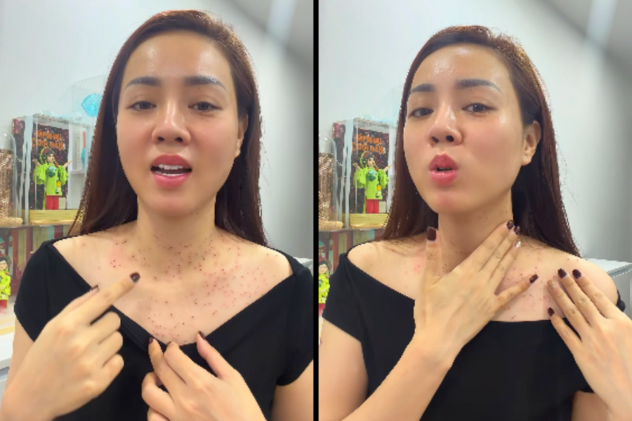 Vợ NSND Công Lý lên tiếng về thông tin ăn cắp ảnh của người khác - Ảnh 1.