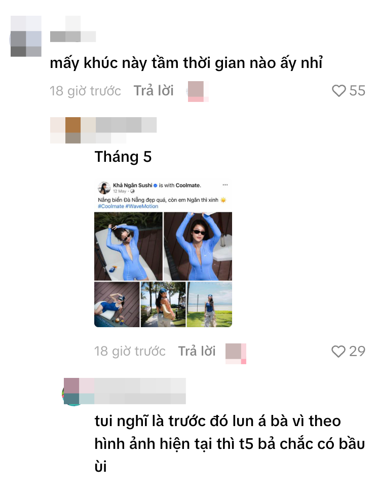 Khả Ngân và Nhan Phúc Vinh bị “tóm dính” cảnh tình tứ trên biển, nghi thời điểm này đã mang thai con đầu lòng- Ảnh 4.