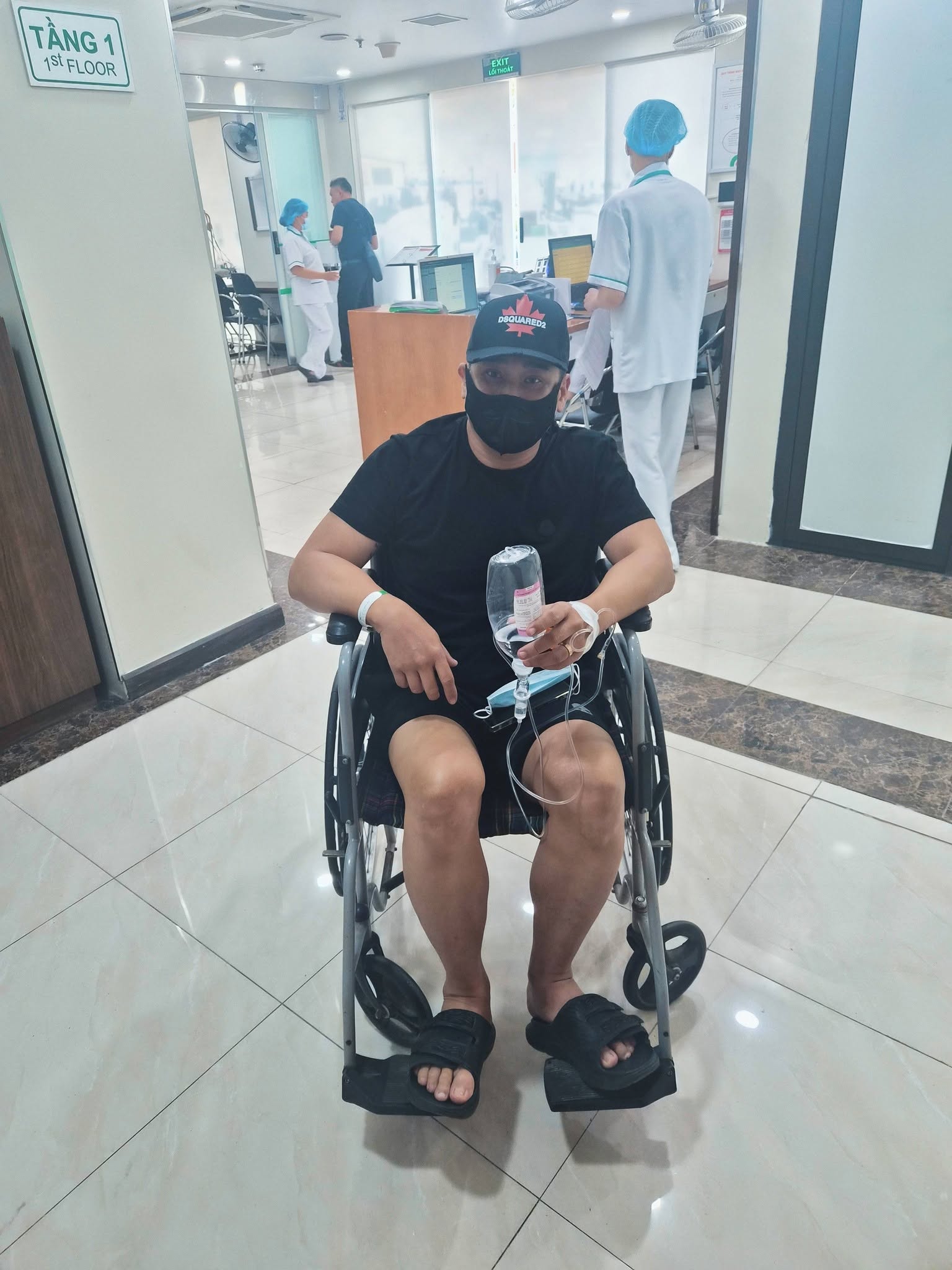 Diễn viên Minh Tiệp nhập viện - Ảnh 1.