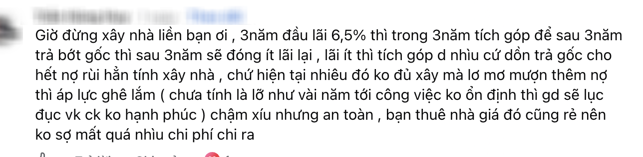 Thu nhập 40 triệu/tháng, gánh nợ 1,2 tỷ mua đất: Vợ chồng Hà Nội vẫn để dành 8,2 triệu mỗi tháng nhờ cách chia tiền này- Ảnh 3.