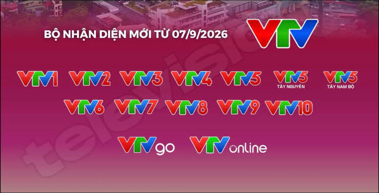 VTV thay đổi bộ nhận diện sau 56 năm - Ảnh 1. VTV thay đổi bộ nhận diện sau 56 năm - Ảnh 1.