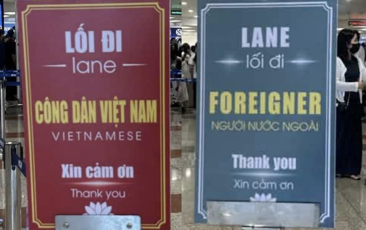 Sau chuyến bay dài về Hà Nội, dòng chữ ở khu nhập cảnh Nội Bài khiến nhiều người Việt thấy ấm lòng- Ảnh 3.