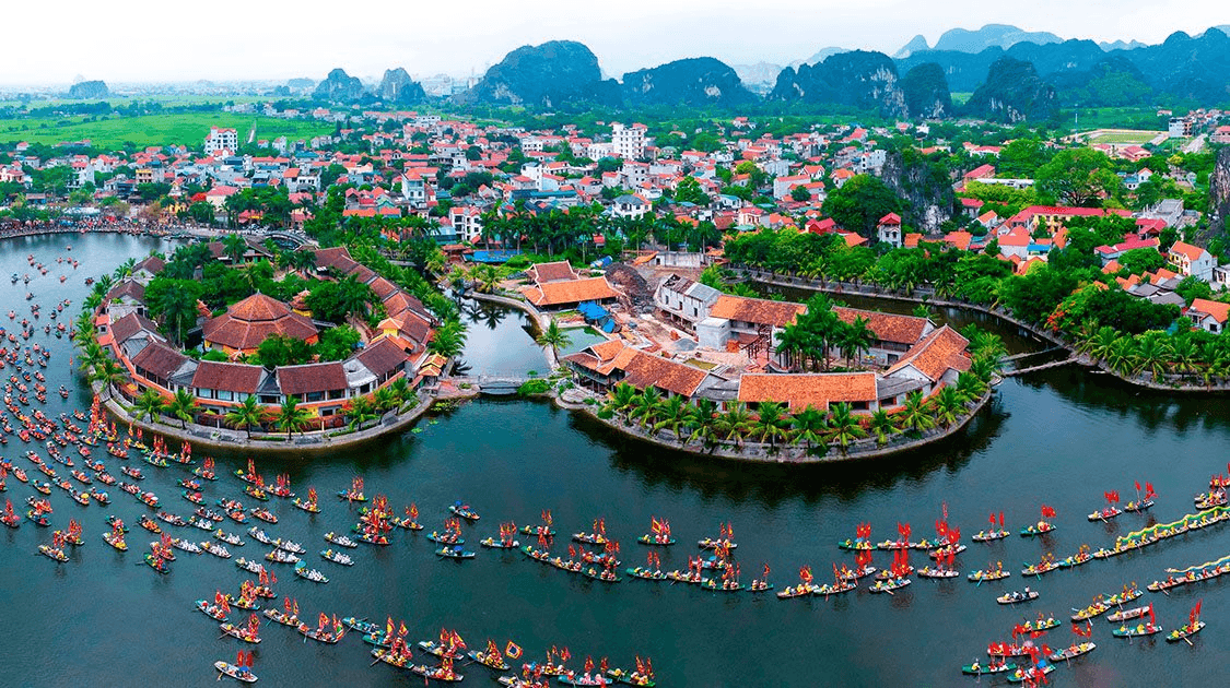 Ninh Bình đón tin vui: Duyệt nhiệm vụ quy hoạch “đại đô thị” 6.670 ha hai bên sông Đáy trải rộng trên 7 xã, phường, dự kiến quy mô dân số 650.000 người- Ảnh 1.