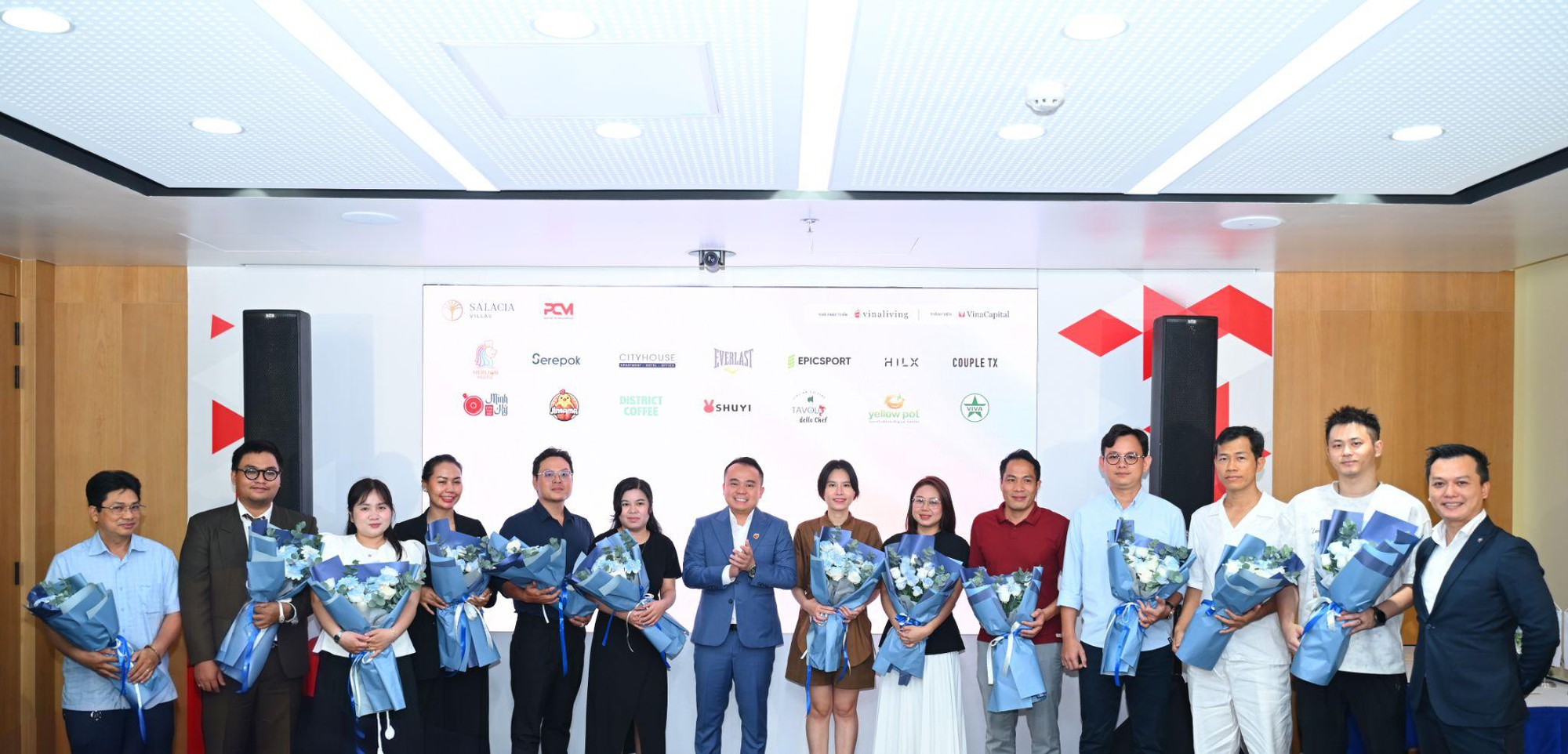 VinaLiving và PCM ký kết hợp tác khai thác thương mại Salacia Villas, công bố loạt thương hiệu đầu tiên - Ảnh 1.