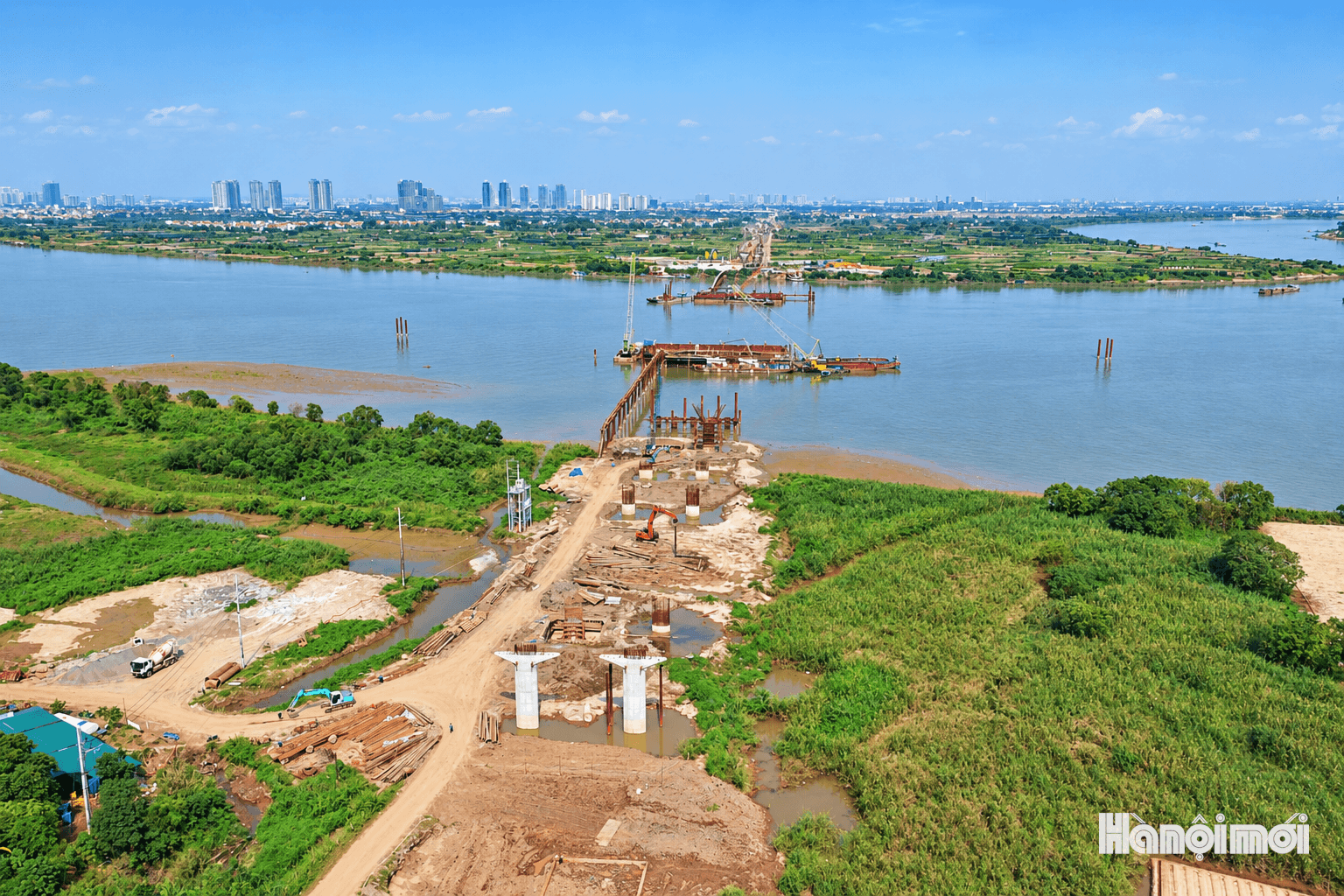 Rầm rộ thi công cầu Ngọc Hồi, phấn đấu hoàn thành trước APEC 2027- Ảnh 16.