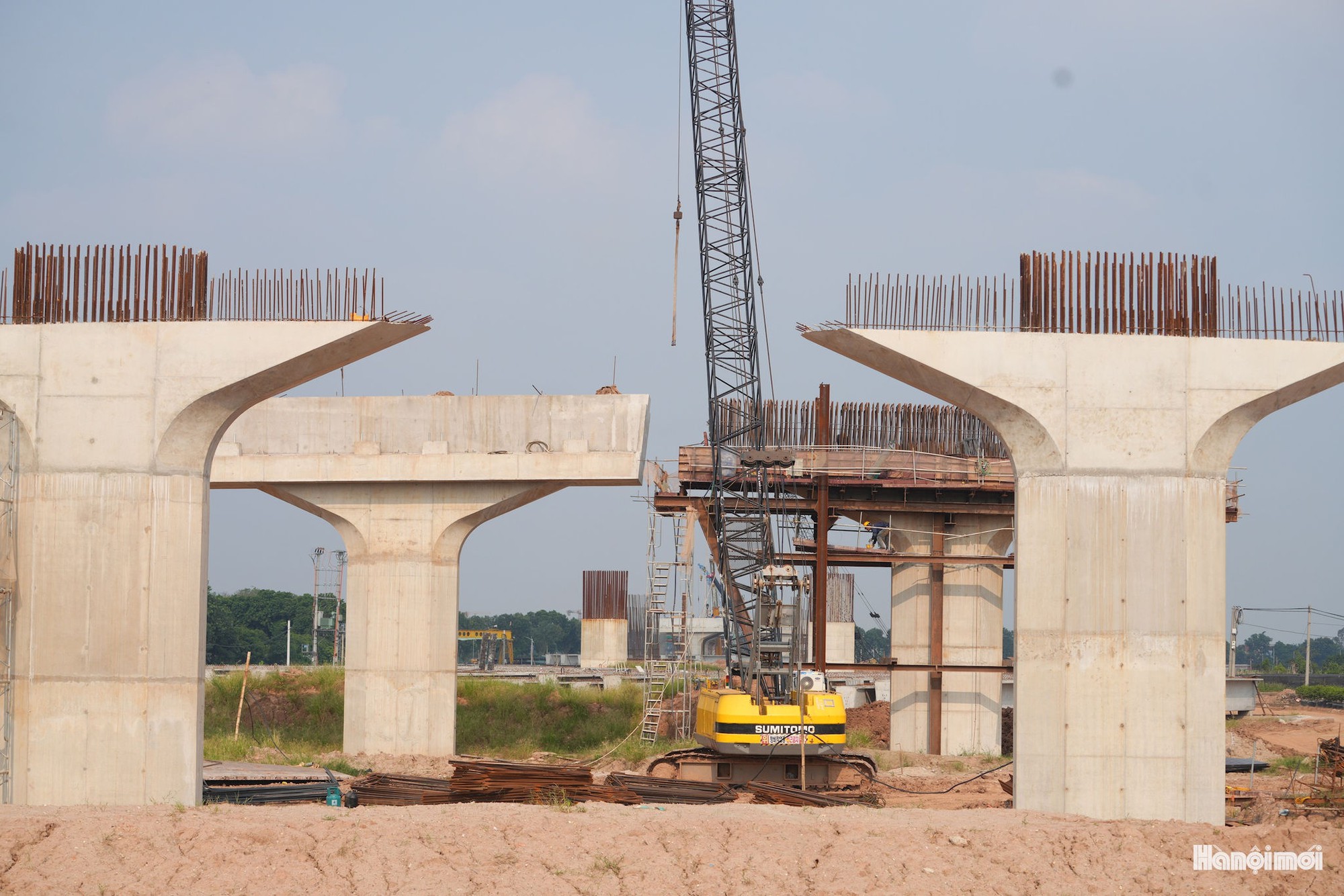Rầm rộ thi công cầu Ngọc Hồi, phấn đấu hoàn thành trước APEC 2027- Ảnh 13.