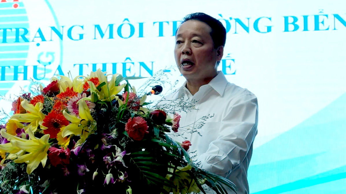
Bộ trưởng Bộ TN-MT Trần Hồng Hà - Ảnh: Xuân Long
