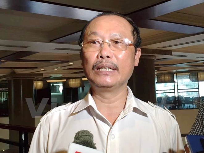 
Phó Cục trưởng Cục Chăn nuôi Nguyễn Văn Trọng cho biết, xuất khẩu lợn sang Trung Quốc hiện nay vẫn bằng con đường tiểu ngạch. (Ảnh: PV/Vietnam+)
