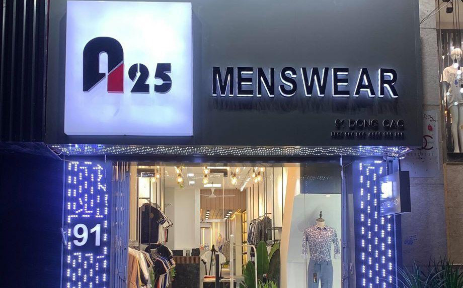 A25 Menswear và hành trình chinh phục giới trẻ Hà thành