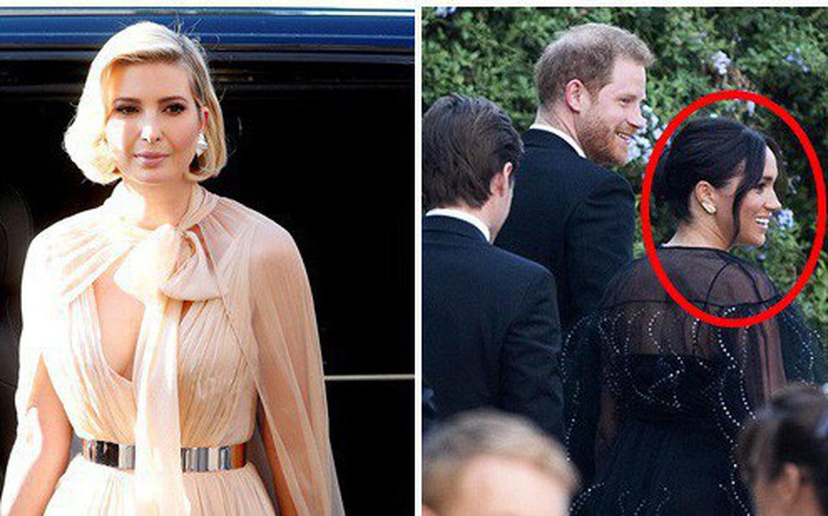 Chạm trán với con gái Tổng thống Mỹ, Meghan Markle chơi sang diện váy ...