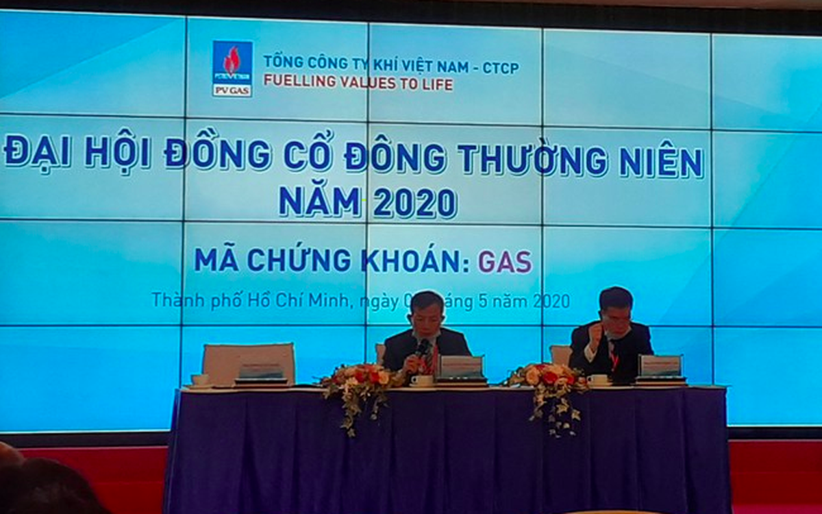 ĐHĐCĐ GAS: Giá dầu giảm sâu có ảnh hưởng nhưng không lớn đến hiệu quả ...