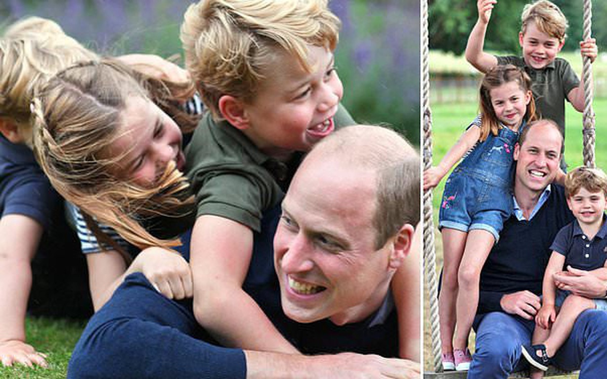 Tan chảy với loạt khoảnh khắc đặc biệt của Hoàng tử William ...