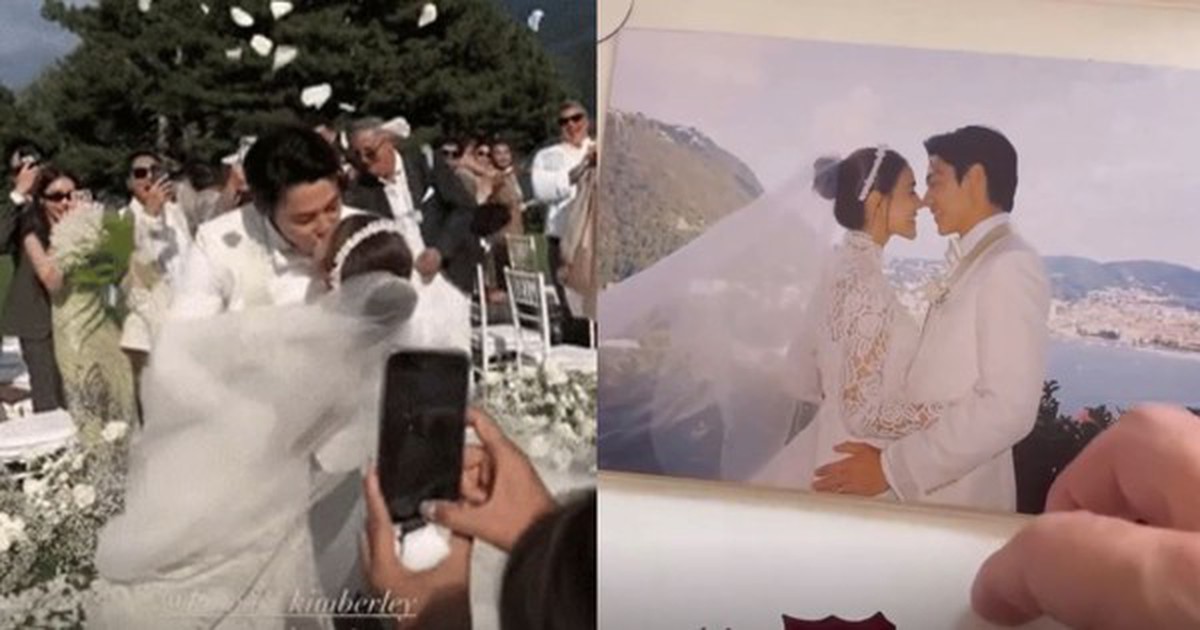 Hé lộ thiệp cưới trong hôn lễ của Mark Prin - Kimmy Kimberley ở Thái