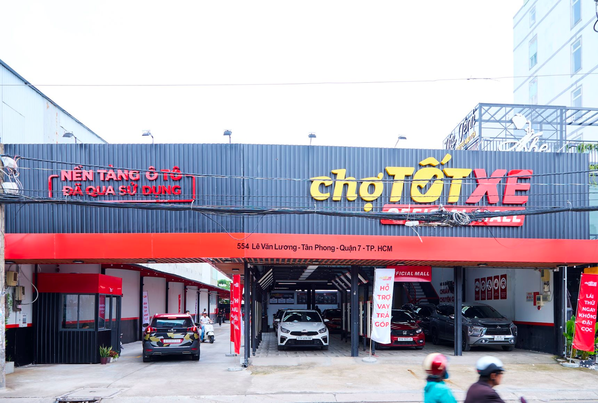 Chợ Tốt Xe Official Mall tăng 10 lần quy mô cửa hàng chỉ sau 6 tháng ra ...