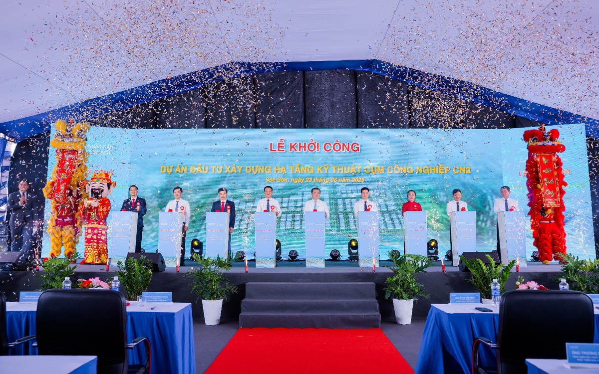 ASG khởi công Cụm công nghiệp CN2, mắt xích chiến lược đã hình thành