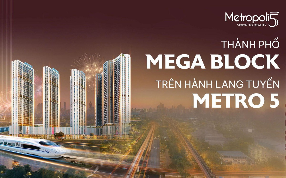 Metropoli5 – Dấu ấn tiên phong của Mega Block tại Hà Nội
